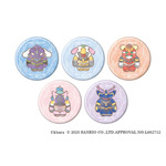 「エヴァンゲリオン×サンリオキャラクターズ」ホログラム缶バッジ（C）khara（C）2025 SANRIO CO., LTD. APPR. NO. L662712