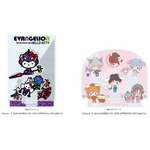 「エヴァンゲリオン×サンリオキャラクターズ」アクリルジオラマプレート（C）khara（C）2025 SANRIO CO., LTD. APPR. NO. L662712