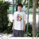 AIR TWOKYO『らんま1/2』第2弾「ポップイラストTシャツ1（早乙女乱馬＆天道あかね）」着用イメージ（C）高橋留美子・小学館／「らんま1/2」製作委員会