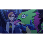 秋アニメ「DIGIMON BEATBREAK」トモロウ（CV.入野自由）が感情を爆発させたとき、現れたのは…デジモン新作が開幕！第1話場面カット 画像