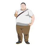 『カヤちゃんはコワくない』モブオ：落合福嗣