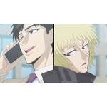 秋アニメ「忍者と極道」意気投合した忍者（CV.小林千晃）と極道（CV.小西克幸）だが、相手は因縁の勢力で…第1話先行カット 画像