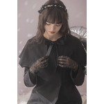 「“Kuromi collar” Coat (coat +collar)」付け襟+コート