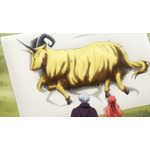 秋アニメ『悪食令嬢と狂血公爵』第2話「求婚は空からお土産を持って」場面写真