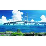 『終末ツーリング』第2話「横浜・横須賀」先行カット(C)2025 さいとー栄/KADOKAWA/「終末ツーリング」製作委員会