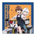 秋アニメ「終末ツーリング」ヨーコ＆アイリと旅に出よう♪ SNS風アクキー＆デカアクスタなどグッズ登場！ 画像
