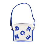 「ドラえもん未来デパートオリジナル ニットジャカードポーチショルダーバッグ ドラ文字アルファベット」