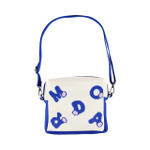 「ドラえもん未来デパートオリジナル ニットジャカードポーチショルダーバッグ ドラ文字アルファベット」