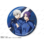 描き下ろし 凪 誠士郎&御影 玲王 歩みver. 75mmメタリック缶バッジ イベント限定特典