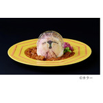 ALL OF EVANGELION東京会場限定コラボメニュー「初号機スパイスチキンカレー」（C）カラー