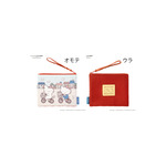 片面メッシュなフラットポーチ　2,090円
