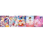 「ぴえろ魔法少女シリーズ」5作品キービジュアル