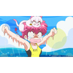 秋アニメ「らんま1/2」海水浴場で激闘!!コロンとらんま、果たして勝つのは…  第16話先行カット 画像