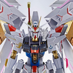 「ガンダムSEED FREEDOM」マイティーストライクフリーダムの最終決戦 Ver.が登場 ボディダメージを新規造形で再現 画像