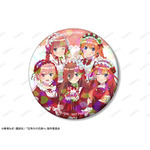 TVスペシャルアニメ『五等分の花嫁*』描き下ろし 集合 ショートケーキイメージコーデver. 75mmホログラム缶バッジ アニメイト限定特典(C)春場ねぎ・講談社/「五等分の花嫁*」製作委員会
