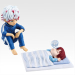 【F賞】燈矢&焦凍(幼少期) MASTERLISE(全1種2体セット)燈矢 約9cm / 焦凍 全幅約7cm