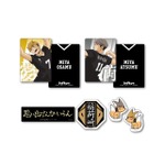 Happyくじ「ハイキュー!!」K賞ステッカー&カードセット(C)古舘春一/集英社・「ハイキュー!!」製作委員会