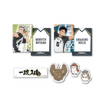 Happyくじ「ハイキュー!!」K賞ステッカー＆カードセット（C）古舘春一／集英社・「ハイキュー!!」製作委員会