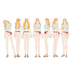『ONE PIECE HEROINES』ナミ キャラクターデザイン
