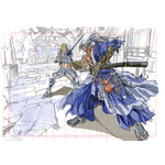 「MAPPA×リネージュ2」ポスターA ラフ画像