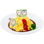 ココス×ちいかわ「ご褒美☆ハンバーグデミオムライス」(C)nagano / chiikawa committee