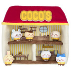 ココス×ちいかわ「ココスオリジナルドールハウス+ソフビ人形6種セット」(C)nagano / chiikawa committee