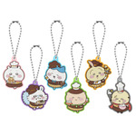 ココス×ちいかわ「ココス限定!オリジナルラバーキーホルダー」(C)nagano / chiikawa committee