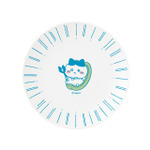 ハチワレのピーマン肉詰め皿