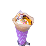 夜と朝を繋ぐ虹クレープ