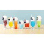 コットンキャンディソーダ(7種)イートイン¥990(税込)/テイクアウト ¥972(税込)