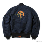 「STRICT-G × ALPHA INDUSTRY 『機動戦士ガンダム 閃光のハサウェイ キルケーの魔女』MA-1」