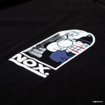 Nocturnal 笑ゥせぇるすまん Window Frame TEE（Black）