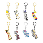 「僕のヒーローアカデミア 第2回 雄英高校オープンスクール」ネームキーホルダー（C）堀越耕平／集英社・僕のヒーローアカデミア製作委員会（C）Bandai Namco Experience Inc.