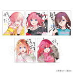 『五等分の花嫁』GOTO AKIBA！　五つ子スタンプラリー in秋葉原　特典「ミニ色紙」（C）春場ねぎ／講談社