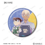 江戸川コナン&安室透 Ani-Art 第9弾 75mmグリッター缶バッジ AMNIBUS＆アニメイト限定特典