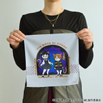 映画『鬼太郎誕生 ゲゲゲの謎』×石黒亜矢子コラボグッズ「ハンドタオル（鬼太郎とねこ娘）」使用イメージ（C）映画「鬼太郎誕生ゲゲゲの謎」製作委員会