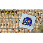 映画『鬼太郎誕生 ゲゲゲの謎』×石黒亜矢子コラボグッズ「ハンドタオル（鬼太郎とねこ娘）」使用イメージ（C）映画「鬼太郎誕生ゲゲゲの謎」製作委員会