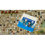 映画『鬼太郎誕生 ゲゲゲの謎』×石黒亜矢子コラボグッズ「ハンドタオル（鬼太郎の父と水木）」使用イメージ（C）映画「鬼太郎誕生ゲゲゲの謎」製作委員会