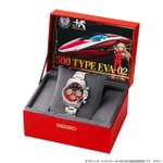 「エヴァンゲリオン新幹線 500 TYPE EVA-02 ウオッチ」59,400円(税込)