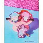 ラメアクリルヘアクリップセット