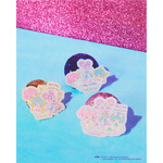 ホロ加工ステッカー