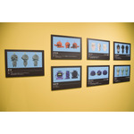 展覧会『教育番組 もっと！げんじつポップアップ』の様子