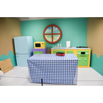 展覧会『教育番組 もっと！げんじつポップアップ』の様子