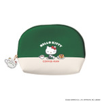 ハローキティと珈琲館が初コラボ！ カフェの制服を着たキティ＆ミミィがデザインされた巾着バッグやポーチが登場 画像