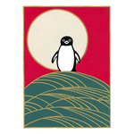 Suicaのペンギン」手掛けた坂崎千春の版画展「はんなりペンギン」が