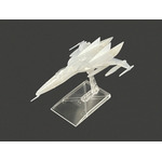 『ヤマトよ永遠にREBEL3199』Blu-ray & DVD 第5巻 メカコレクション[1式空間戦闘攻撃機コスモタイガーII (単座型) クリアホワイト]