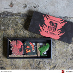 AIR TWOKYO『ゴジラVSデストロイア』グッズコレクション「ラバーフィギュアセット」TM ＆（C）TOHO CO.,LTD.