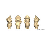 『銀河特急 ミルキー☆サブウェイ』ポッピーくんソフビ(C)亀山陽平/タイタン工業