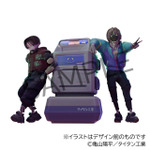 『銀河特急 ミルキー☆サブウェイ』カート&マックス アクリルスタンド(C)亀山陽平/タイタン工業