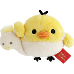 「てのりぬいぐるみ キイロイトリ うま」(C)2025 SAN-X CO., LTD. ALL RIGHTS RESERVED.